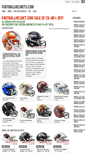 Mobile Screenshot of footballhelmets.com